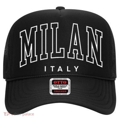 Milan Retro Preppy Italy Souvenir Hat