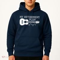My Retirement Plan Guitar Music Notes Retiree Pension Gift Hoodie thumb 2