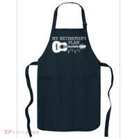 My Retirement Plan Guitar Music Notes Retiree Pension Gift Apron thumb 0