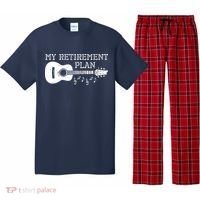 My Retirement Plan Guitar Music Notes Retiree Pension Gift Pajama Set thumb 0