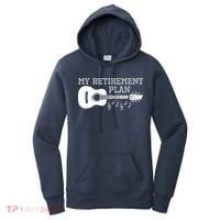 My Retirement Plan Guitar Music Notes Retiree Pension Gift Women's Hoodie thumb 0