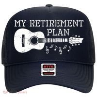 My Retirement Plan Guitar Music Notes Retiree Pension Gift Hat thumb 0