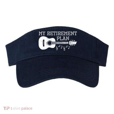 My Retirement Plan Guitar Music Notes Retiree Pension Gift Visor