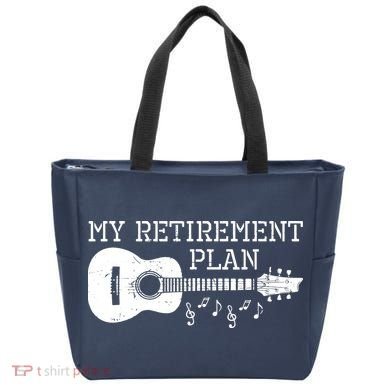 My Retirement Plan Guitar Music Notes Retiree Pension Gift Tote Bag