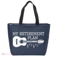 My Retirement Plan Guitar Music Notes Retiree Pension Gift Tote Bag thumb 0