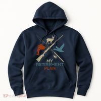 My Retirement Plan Hunting Fishing Hunter Grandfather Hoodie thumb 0