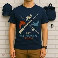 My Retirement Plan Hunting Fishing Hunter Grandfather T-Shirt thumb 6