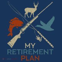 My Retirement Plan Hunting Fishing Hunter Grandfather Women's Hoodie thumb 2