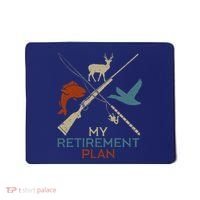 My Retirement Plan Hunting Fishing Hunter Grandfather Mousepad thumb 0