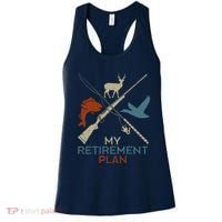 My Retirement Plan Hunting Fishing Hunter Grandfather Women's Tank Top thumb 0