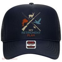 My Retirement Plan Hunting Fishing Hunter Grandfather Hat thumb 0