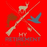 My Retirement Plan Hunting Fishing Hunter Grandfather Santa Hat thumb 1