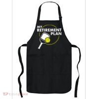 My Retirement Plan Funny Pickleball Slogan Apron thumb 0