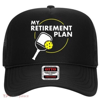 My Retirement Plan Funny Pickleball Slogan Hat