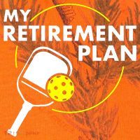 My Retirement Plan Funny Pickleball Slogan Kati Licensed 12" Camo Cuffed Beanie thumb 2