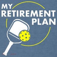 My Retirement Plan Funny Pickleball Slogan Garment-Dyed Sweatshirt thumb 2