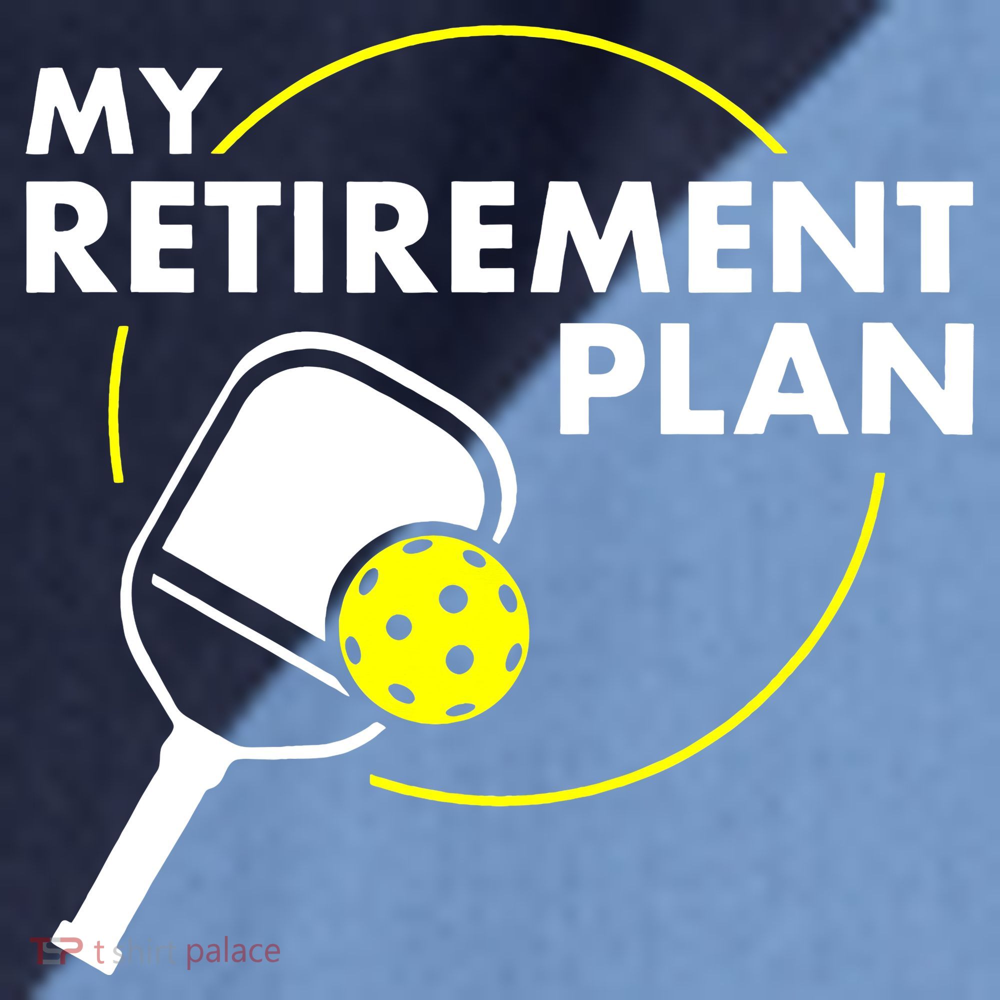 My Retirement Plan Funny Pickleball Slogan Raglan Baseball Sleeve Shirt