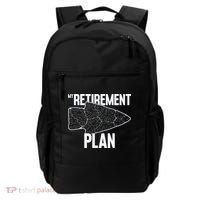 My Retirement Plan Arrowhead Hunting Flintknapping Backpack thumb 0
