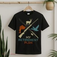 My Retirement Plan Hunting Fishing Hunter Grandfather T-Shirt thumb 2