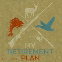 My Retirement Plan Hunting Fishing Hunter Grandfather Garment-Dyed Women's Muscle Tee thumb 6