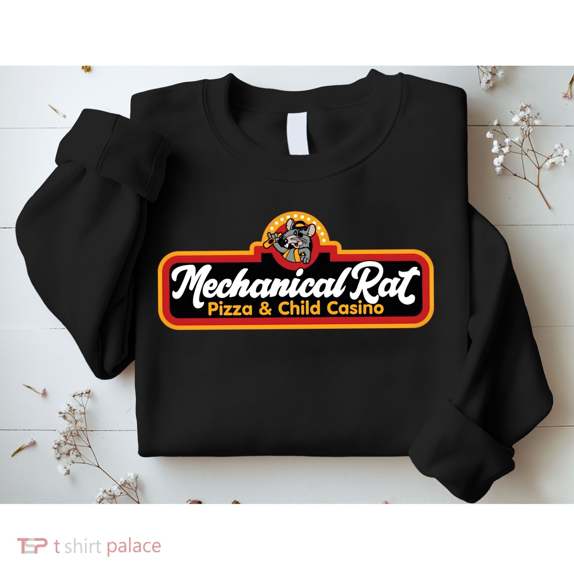 Mechanical Rat Pizza & Child Casino Sweatshirt