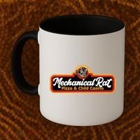 Mechanical Rat Pizza & Child Casino Coffee Mug thumb 2