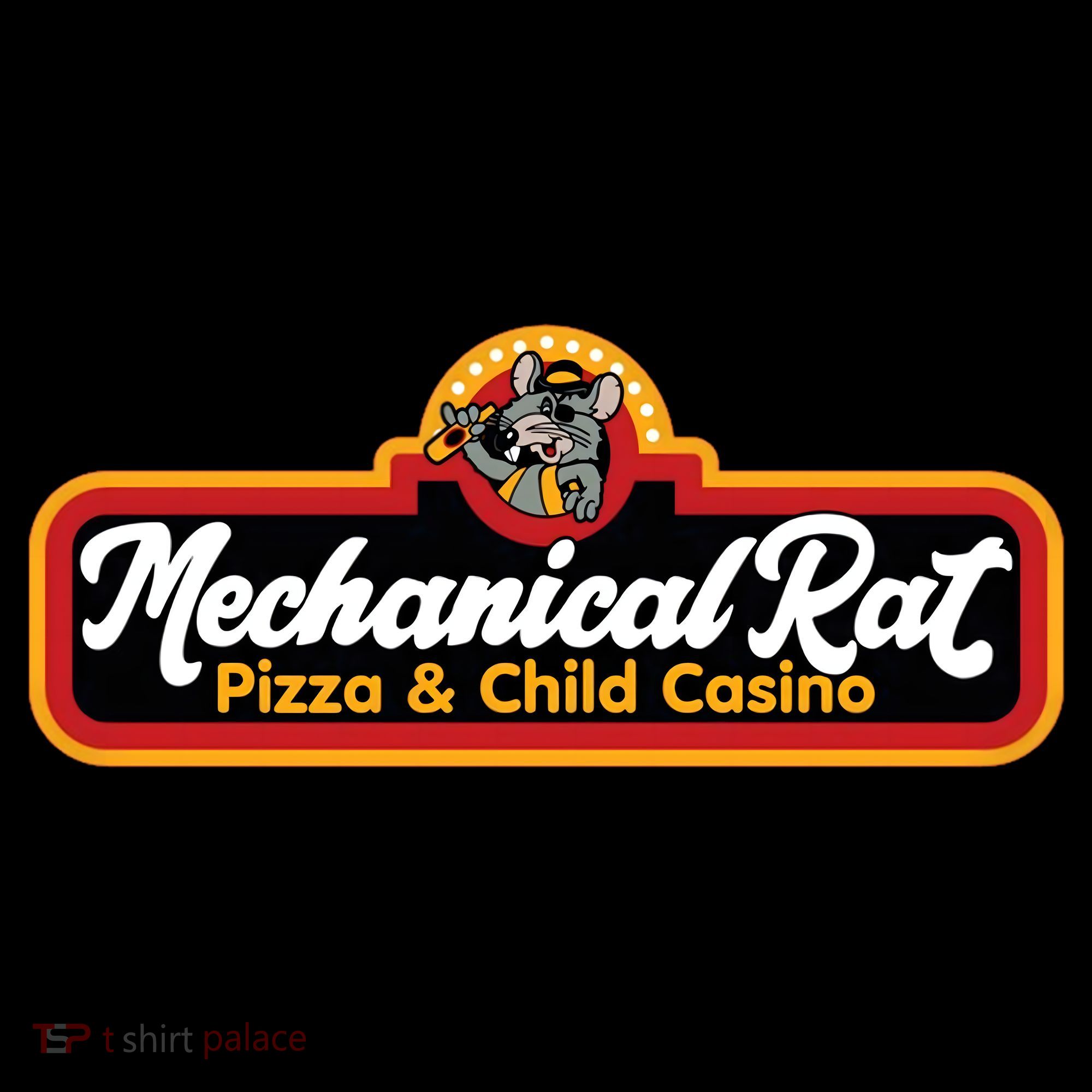 Mechanical Rat Pizza & Child Casino Coffee Mug