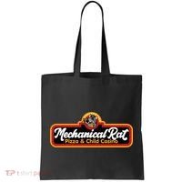 Mechanical Rat Pizza & Child Casino Tote Bag thumb 0