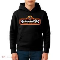 Mechanical Rat Pizza & Child Casino Kids Hoodie thumb 4
