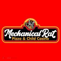 Mechanical Rat Pizza & Child Casino Santa Hat thumb 1