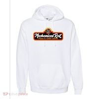 Mechanical Rat Pizza & Child Casino Comfort Colors Garment-Dyed Hooded Sweatshirt thumb 0