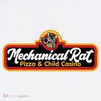 Mechanical Rat Pizza & Child Casino Comfort Colors Garment-Dyed Hooded Sweatshirt thumb 2