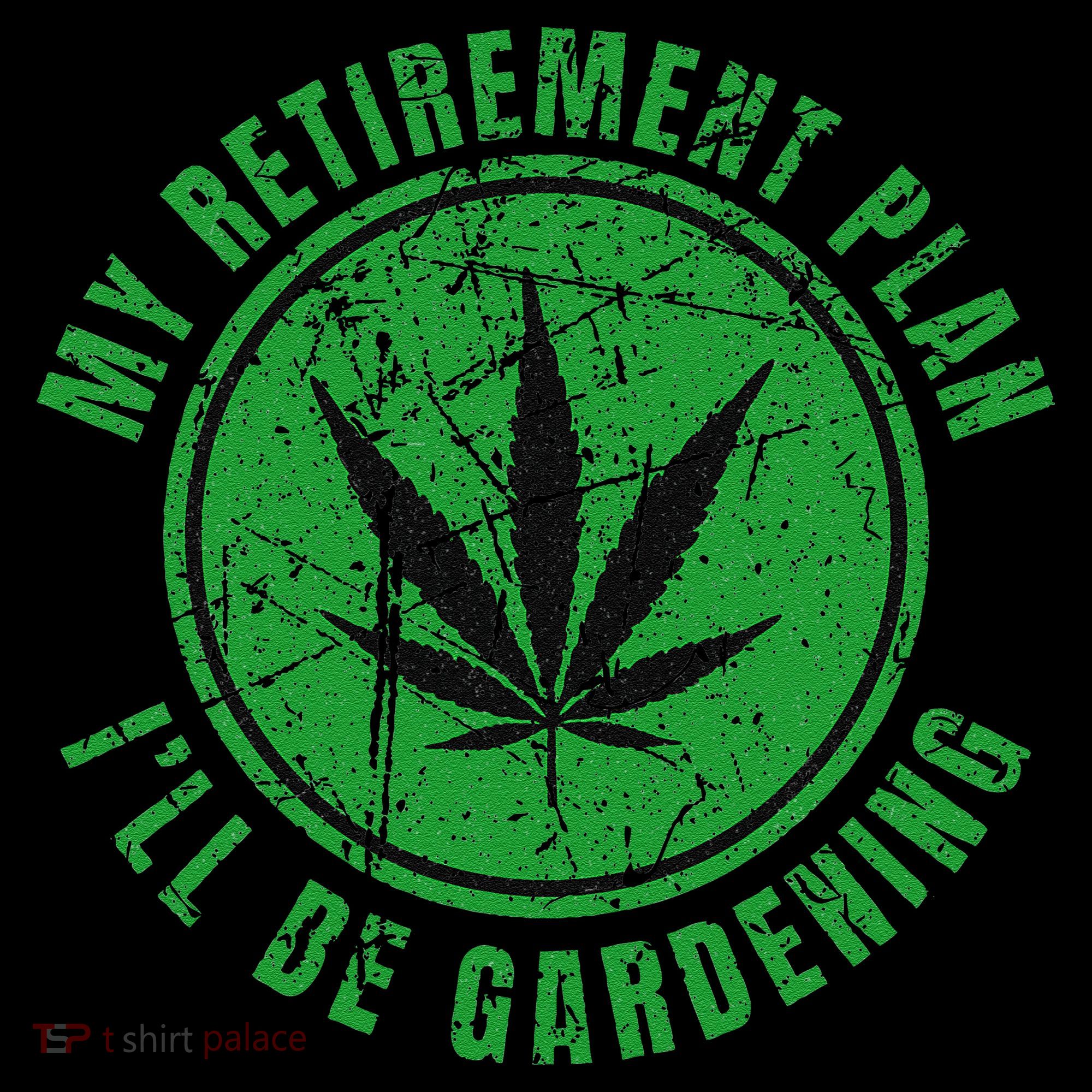 My Retirement Plan Cannabis Weed Marijuana Gardening 2024 Coffee Mug