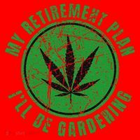 My Retirement Plan Cannabis Weed Marijuana Gardening 2024 Santa Hat thumb 1