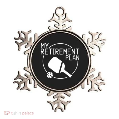 My Retirement Plan Pickleball Ornament