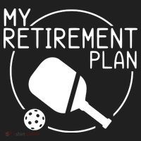 My Retirement Plan Pickleball Golf Towel thumb 3