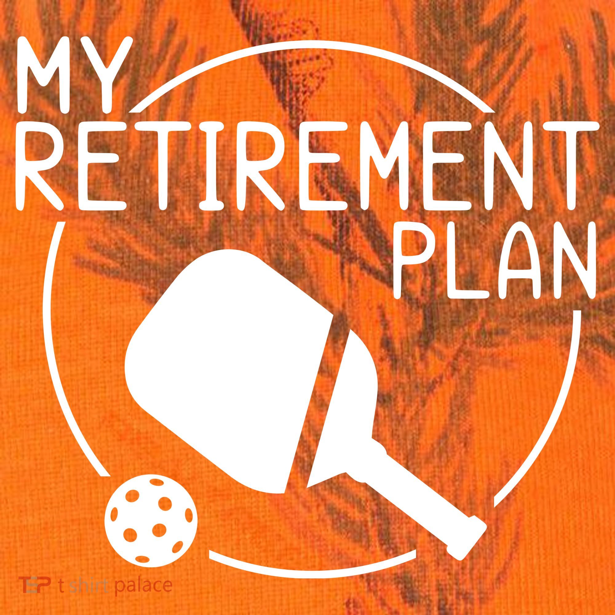 My Retirement Plan Pickleball Kati Licensed 12" Camo Cuffed Beanie