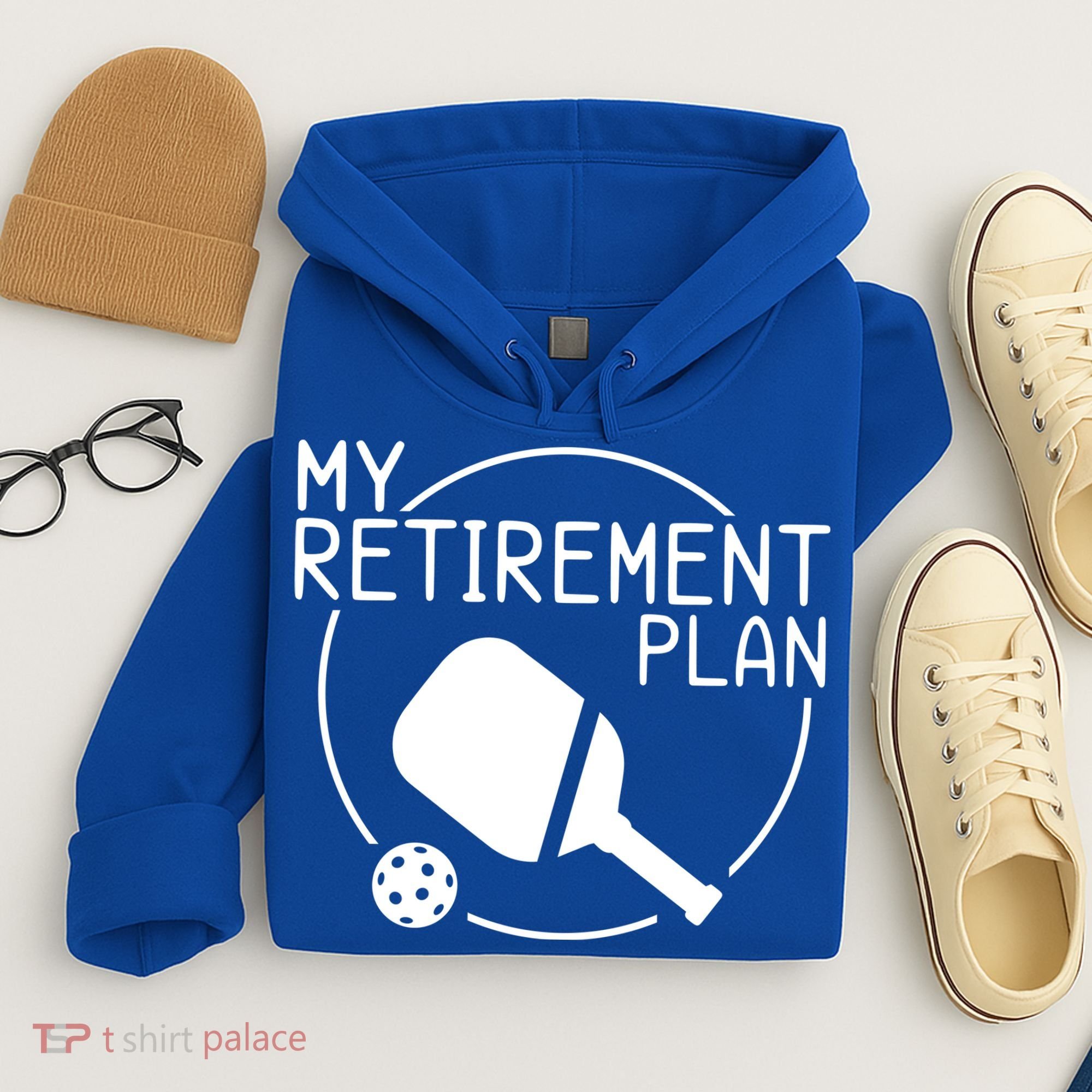My Retirement Plan Pickleball Hoodie