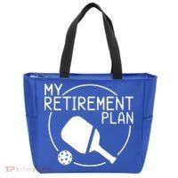 My Retirement Plan Pickleball Tote Bag thumb 0