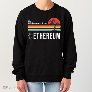My Retirement Plan Ethereum Sunset Women's Sweatshirt