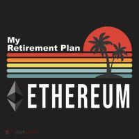 My Retirement Plan Ethereum Sunset Women's Sweatshirt thumb 2