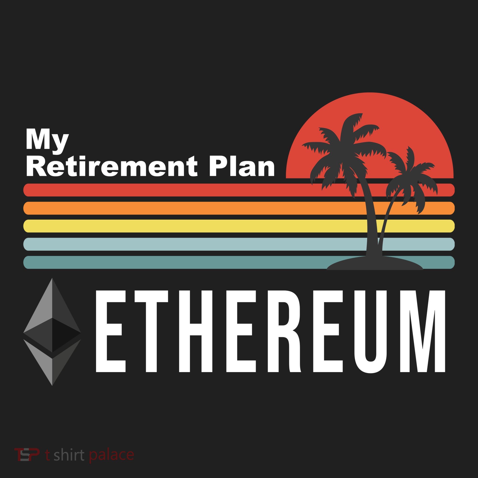 My Retirement Plan Ethereum Sunset Women's Sweatshirt