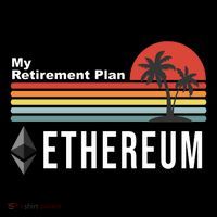 My Retirement Plan Ethereum Sunset Tote Bag thumb 4