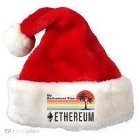 My Retirement Plan Ethereum Sunset Santa Hat thumb 0