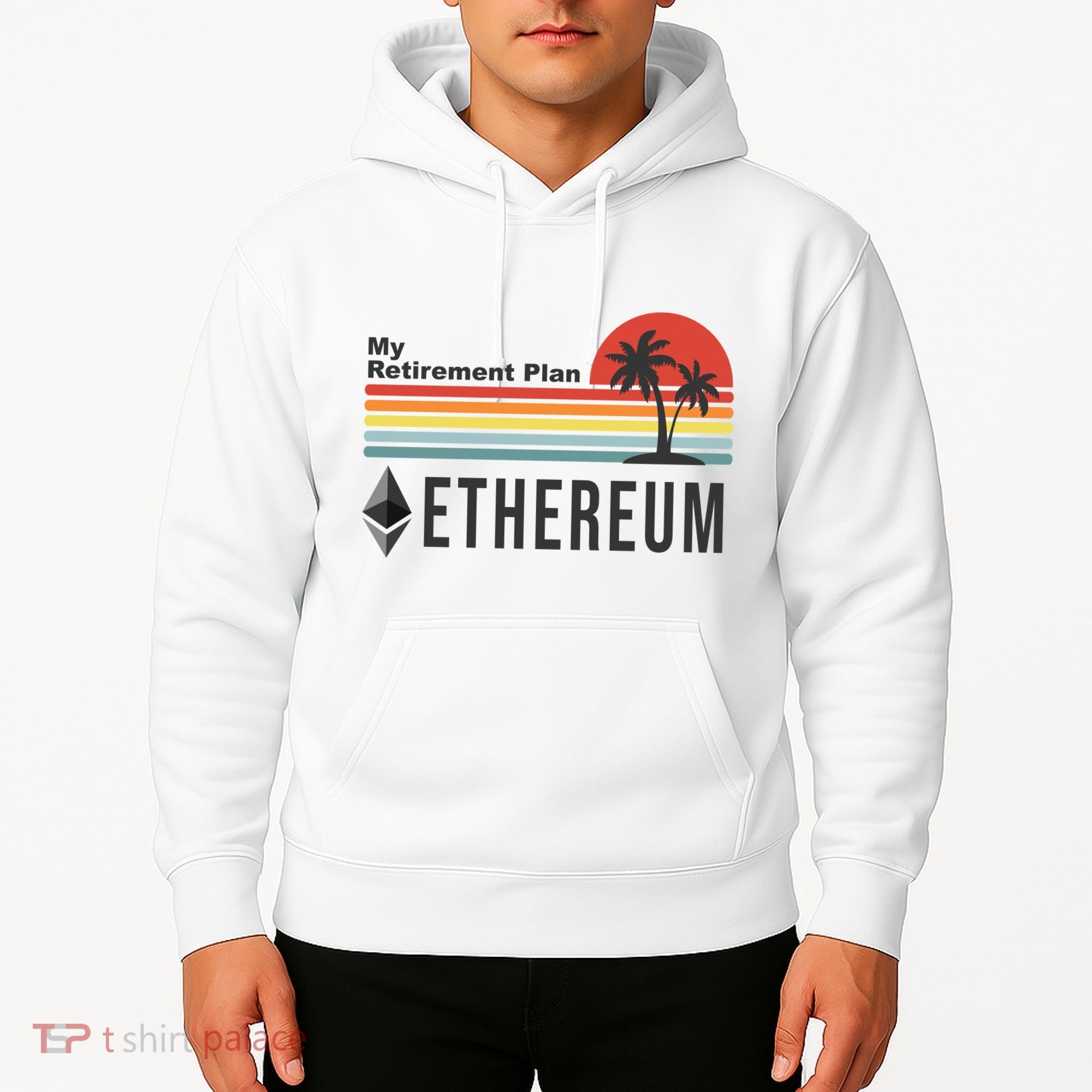 My Retirement Plan Ethereum Sunset Hoodie