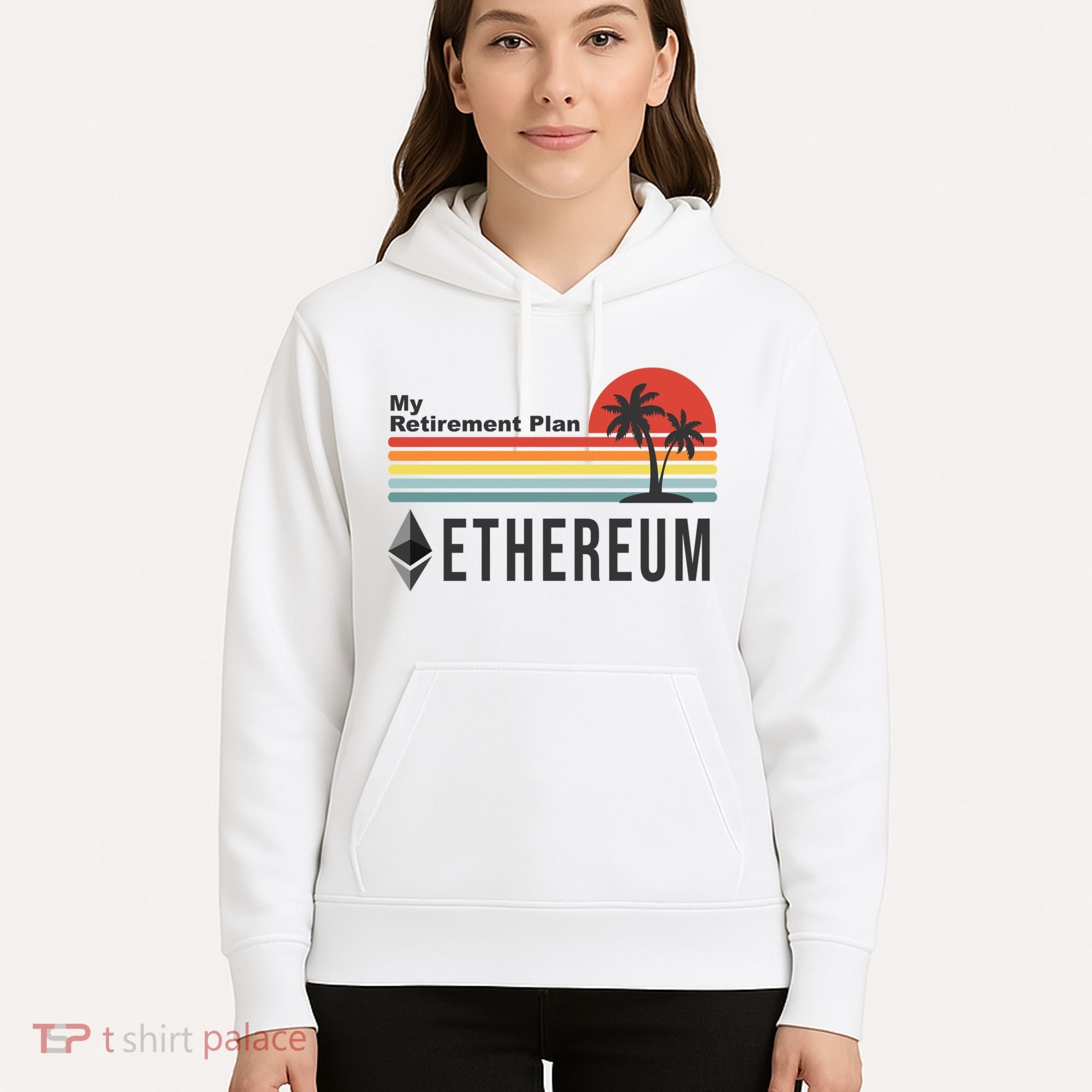 My Retirement Plan Ethereum Sunset Hoodie