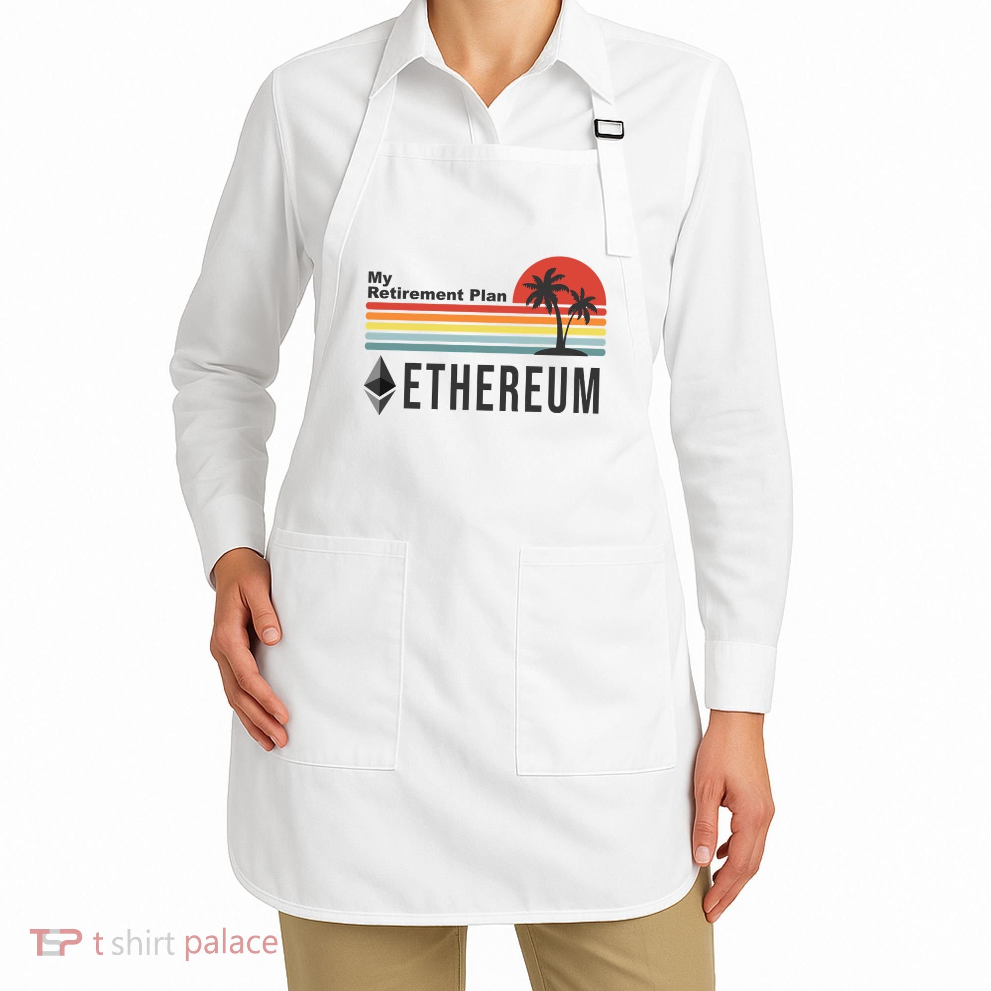 My Retirement Plan Ethereum Sunset Apron