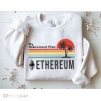 My Retirement Plan Ethereum Sunset Sweatshirt thumb 2
