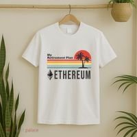 My Retirement Plan Ethereum Sunset T-Shirt thumb 2