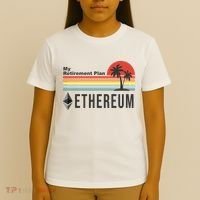 My Retirement Plan Ethereum Sunset T-Shirt thumb 4